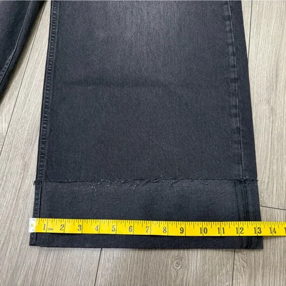 NWT Rag & Bone BLAIR SOFIE HIGH-RISE ANKLE WIDE LEG WITH CUFF RIGID Sz 32